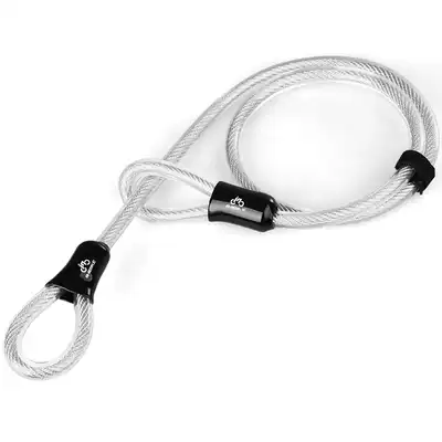 Bicycle cable lock U LOCK anti-theft bike wire lock anti-hydraulic climbing lock