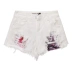 Ccqueen cổng gió làm cho cô gái lạ cũ quần thẳng chic chic denim hoang dã 2019 mùa thu mới - Quần short quần short nữ thời trang Quần short