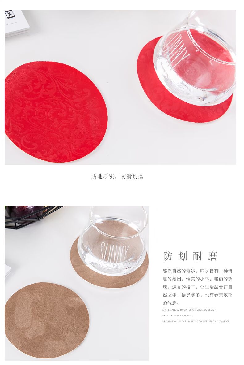 Bắc Âu không thấm nước PVC bảng mat cách nhiệt pad gạt tàn pad hộ gia đình bát mat mat mat bảng vải mat phong cách châu Âu khăn trải bàn phòng khách