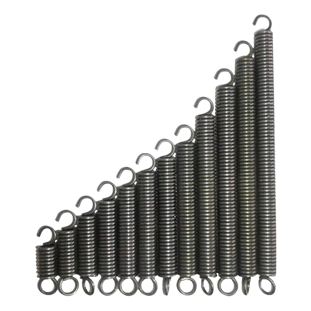 Long stretch spring 300 series tension spring with hook small stretch spring stretch spring wire diameter 1.0 outer diameter 5-15 customized spring