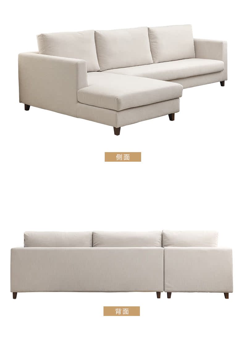 Nổi tiếng Shijia Bắc Âu phòng khách hiện đại nội thất ghế sofa vải + bàn cà phê TV kết hợp tủ đơn giản mẫu kệ tivi đơn giản