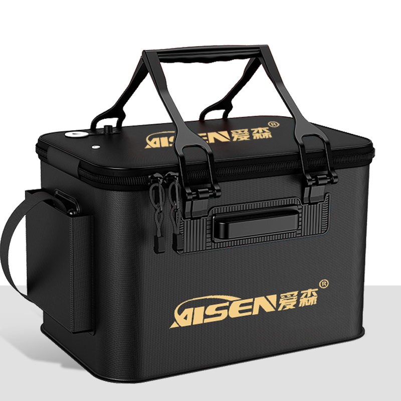 Esen EVA Live Fish Barrel Integrated Forming Thickening of the Folding Fish Barrel Multifunctional Fishing fishing Box Fishing Bucket