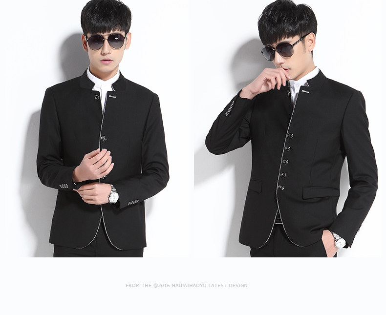 Costume homme HAIPAI HAOYU 100% Polyester pour printemps - Ref 1549852 Image 18