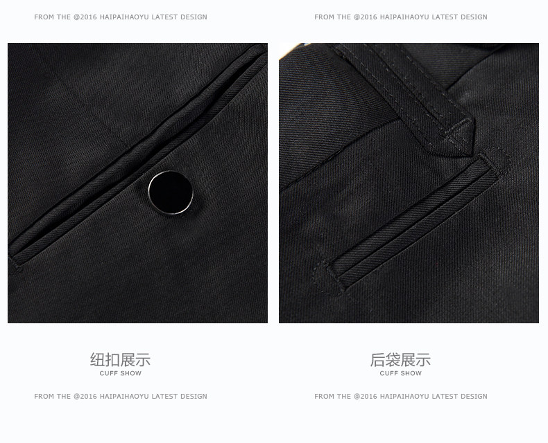 Costume homme HAIPAI HAOYU 100% Polyester pour printemps - Ref 1563269 Image 28