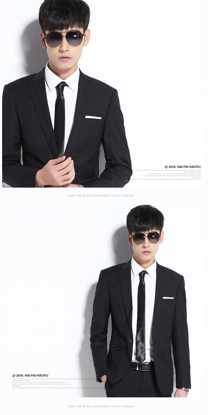 Costume homme HAIPAI HAOYU 100% Polyester pour été - Ref 1549798 Image 18