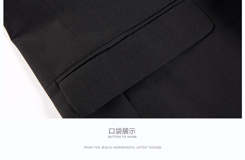 Costume homme HAIPAI HAOYU 100% Polyester pour printemps - Ref 1549793 Image 22