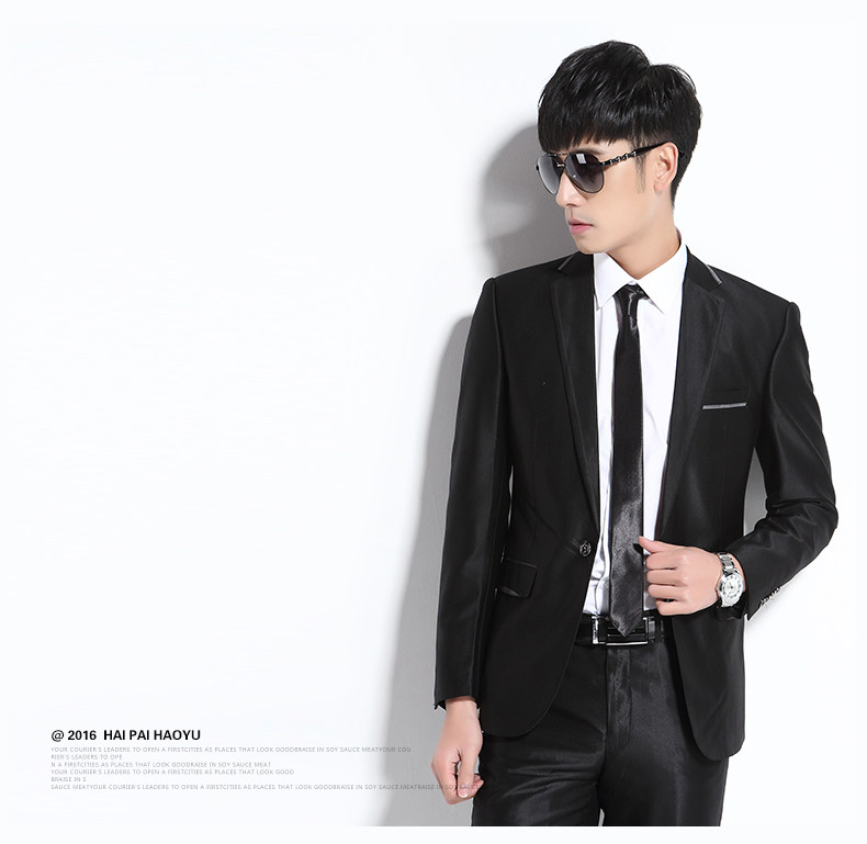 Costume homme HAIPAI HAOYU 100% Polyester pour printemps - Ref 1549828 Image 19