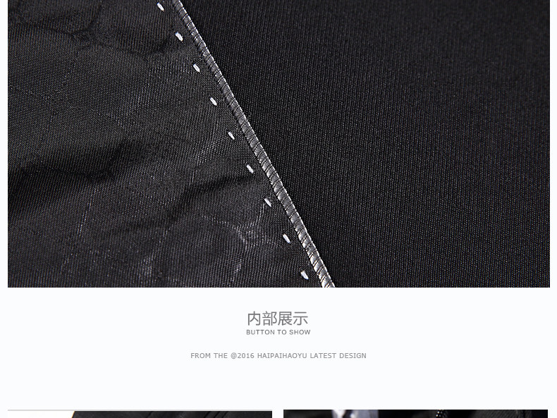 Costume homme HAIPAI HAOYU 100% Polyester pour printemps - Ref 1549793 Image 24