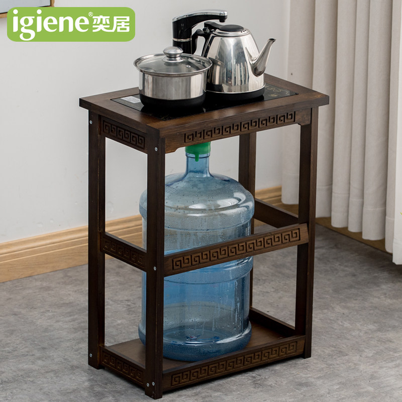 Upper House tea table side cabinet living room sofa side table tea side cabinet household tea rack small table coffee table tea side table cabinet boiling water