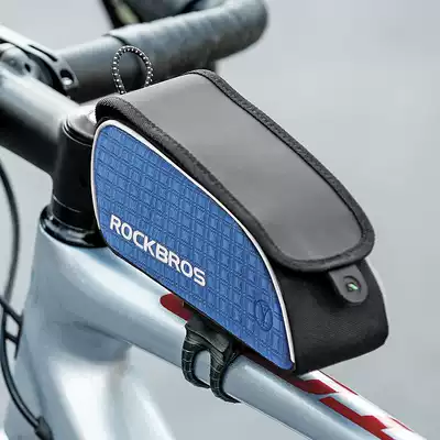 Rock Brother bicycle bag Front beam bag upper tube saddle bag Mountain bike riding equipment accessories Road bike front bag