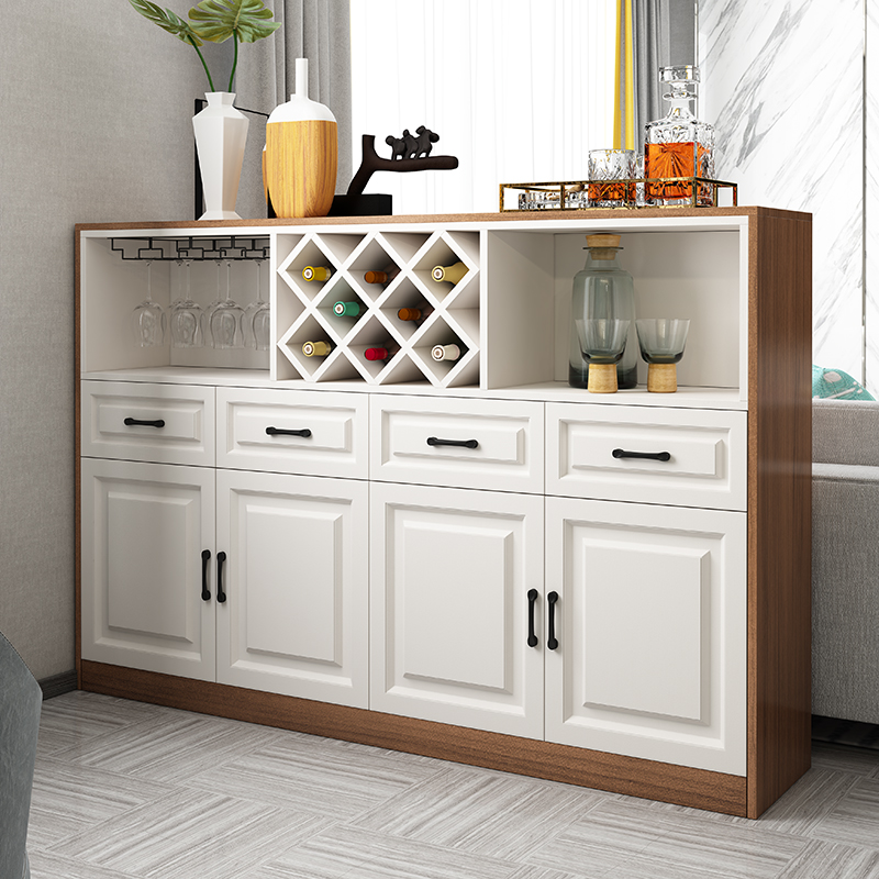 Sofa Backer side cabinet side cabinet severance cabinet narrow cabinet Living room Short cabinet Nordic small home type custom wine cabinet