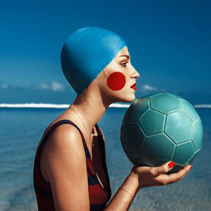 MEMORYBABY NEW COLORFUL SILICONE 100 lap comfortable fit-type waterproof high elastic male and female universal swimming cap