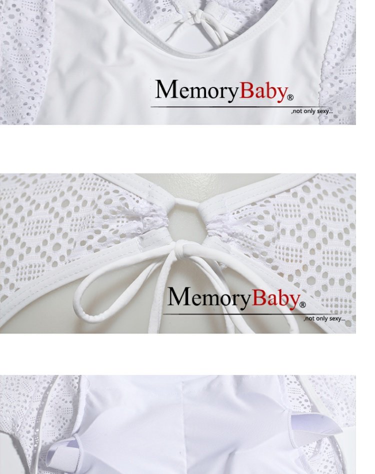 BỘ NHỚ du lịch đẹp mới gợi cảm ren lớn backless áo tắm một mảnh nữ che bụng thon gọn ngực nhỏ - Bộ đồ bơi One Piece đồ bơi liền thân nữ