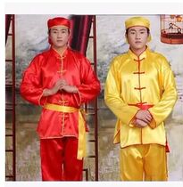 Large performance Dragon Boat Festival dress Chinese wedding dress Rowing Dragon Boat Clothing Sedan Clothes suona Suit Lift car