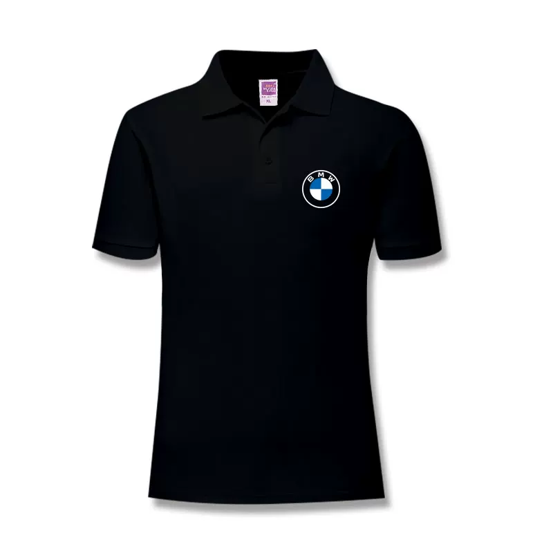 BMW поло, футболка с коротким рукавом, на заказ