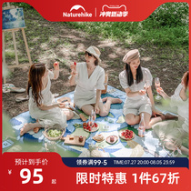Naturehike picnic mat moisture-proof mat thickened outdoor camping spring outing tent floor mat tarp mat