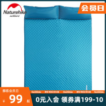 Naturehike Duo outdoor double automatic inflatable cushion moisture proof tent sleeping mat camping floor mat inflatable mattress