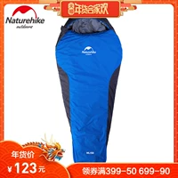 Naturehike Move Mummy Túi ngủ Cắm trại đơn Du lịch Túi ngủ Đi bộ di động Túi ngủ ngoài trời dành cho người lớn túi ngủ hình thú người lớn