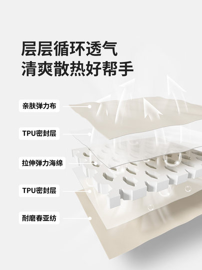 Noke Feather Bone Inflatable Mattress Household Moisture-proof Mat Automatic Inflatable Bed Thickened Folding Air Cushion Bed Sleeping Mat