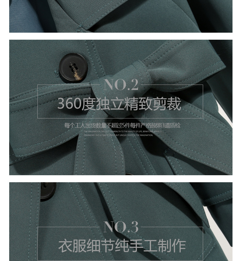Trench pour femme en Polyester - Ref 3227069 Image 12