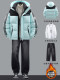 Down jacket boys new winter suit student hooded jacket men's thickened warm youth cold-proof clothes