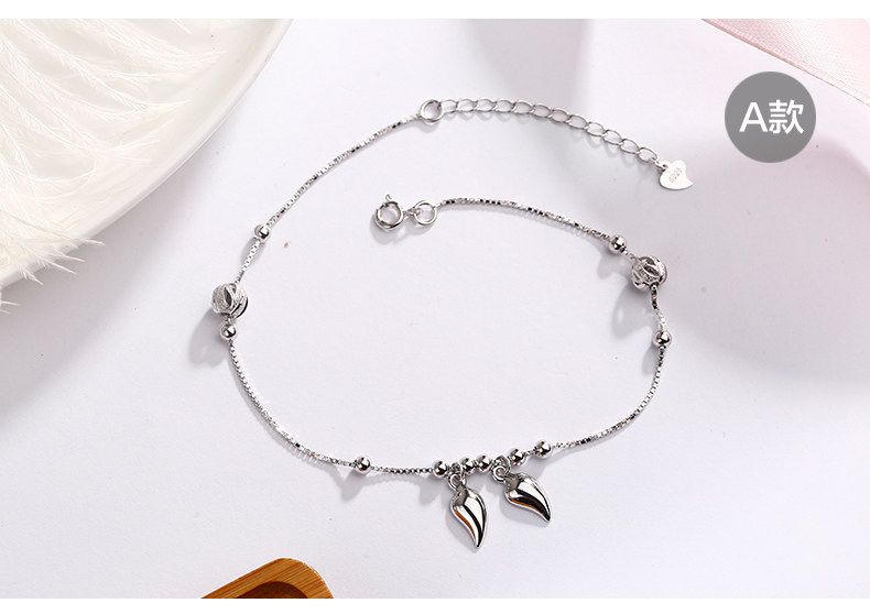 Bracelet de cheville Femme en Argenterie - Ref 3102722 Image 10