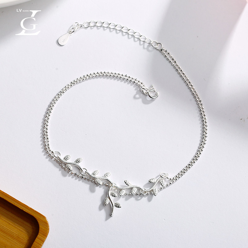 Bracelet de cheville Femme en Argenterie - Ref 3102722 Image 3