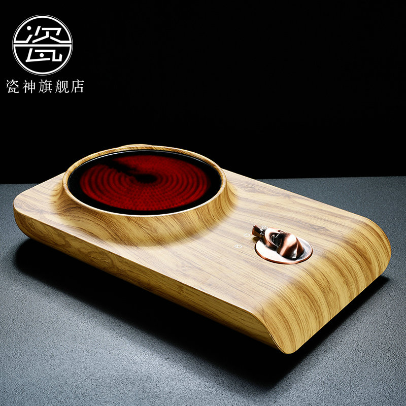 Porcelain tea god cattle lies the steaming tea boiling tea, the electric TaoLu small tea tea stove electric kettle boil water furnace