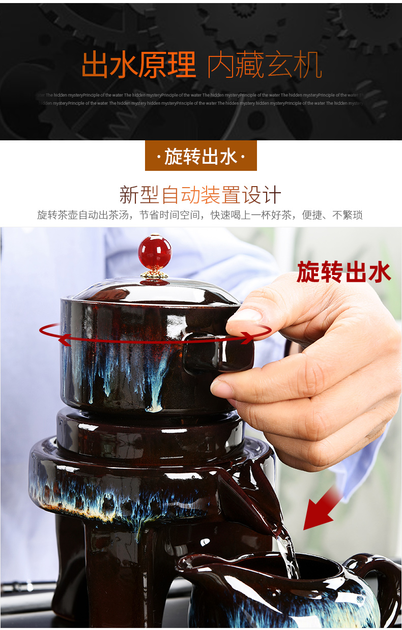 Kung fu tea set porcelain god visitor household of Chinese style tea small tea table is contracted tea cups dry tea tray