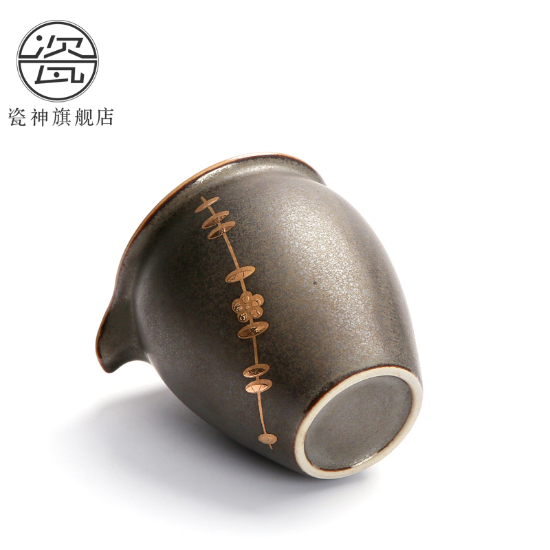 Your up porcelain the jun kung fu tea set hand - made paint filter fair keller of tea sea Japanese household contracted cups