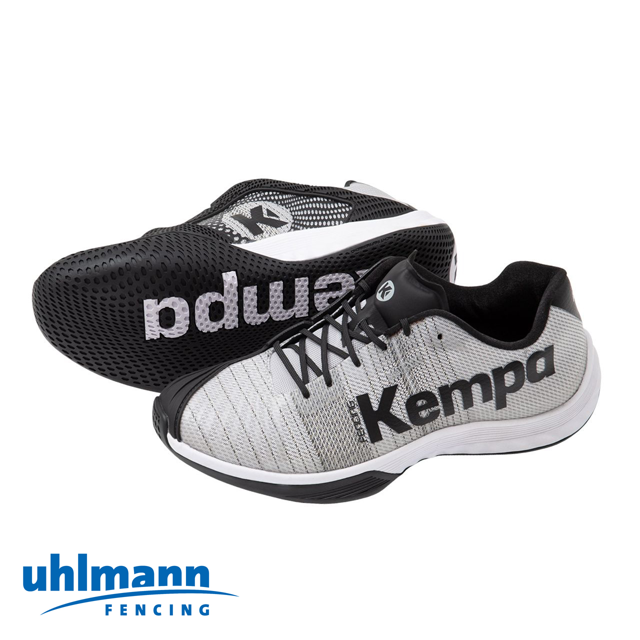 Uhlamnn Kempa joint Attack Pro high-performance fencing shoes (black)