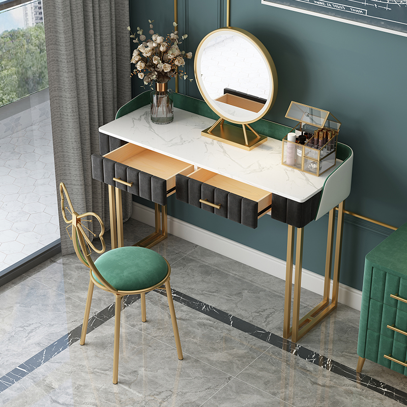 Dresser storage cabinet One bedroom Modern simple light luxury Nordic net Red ins wind makeup table Small apartment