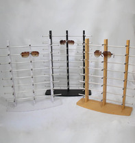 Creative glasses display stand myopia glasses display stand wooden sunglasses display props display stand glasses stand