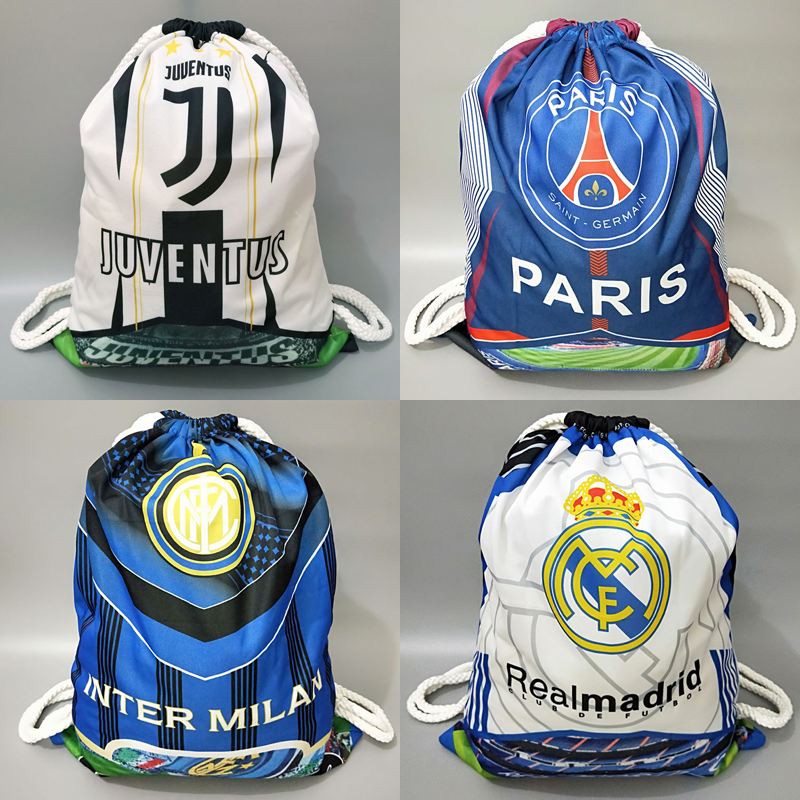 Soccer shoe bag backpack students shoulder bag Juve C RomesReal Mabarca Mabarca AC Milan World Cup Training
