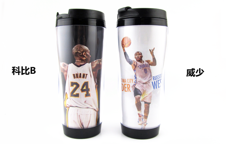 Quạt bóng rổ cung cấp thể thao sáng tạo Kobe James Curry Owen sinh viên giữ bút quà tặng cốc nước 	quần áo bóng rổ nữ giá rẻ