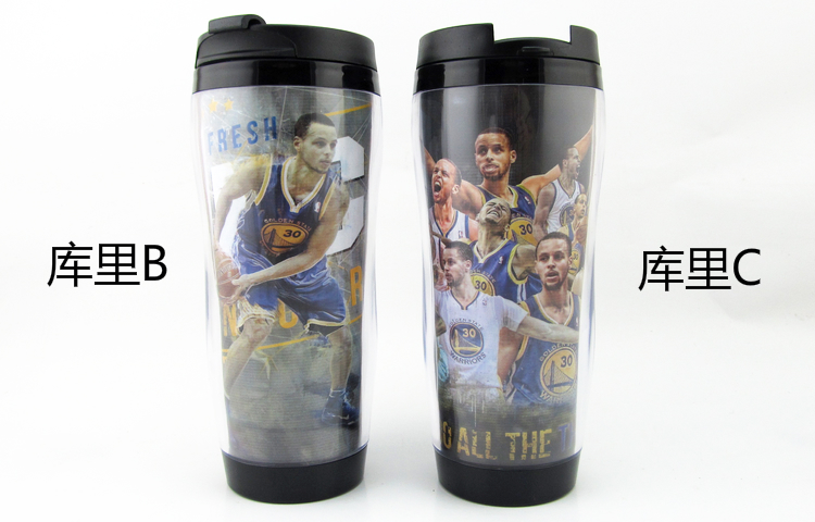 Quạt bóng rổ cung cấp thể thao sáng tạo Kobe James Curry Owen sinh viên giữ bút quà tặng cốc nước 	quần áo bóng rổ nữ giá rẻ