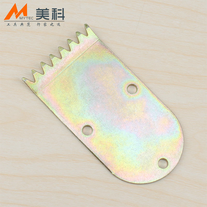 Iron-blocking class wife top fence Tooth iron table Horse case needle toothed iron sheet top meet head Shift rod head Woodworking planer partner Cold-rolled plate