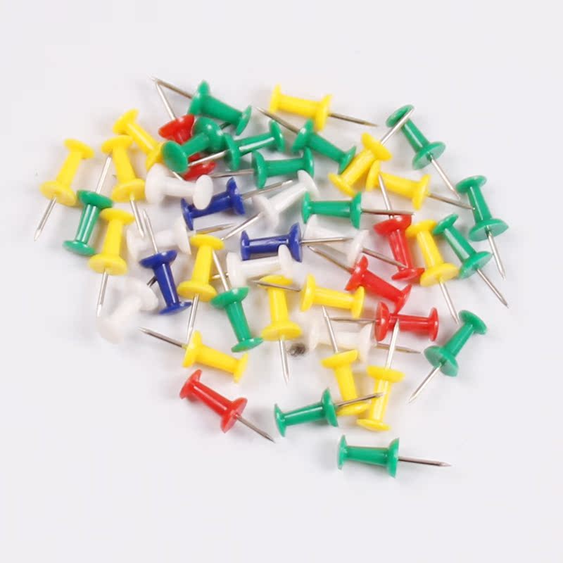 VIZ-PRO color I-shaped nail pushpin cork nail press nail 50 pcs