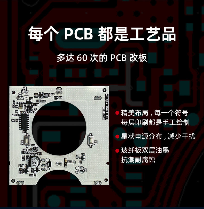 Противоугонная 独立式室内烟雾报警器 家用火灾烟温声光报警探测器商用消防烟感 OTHER