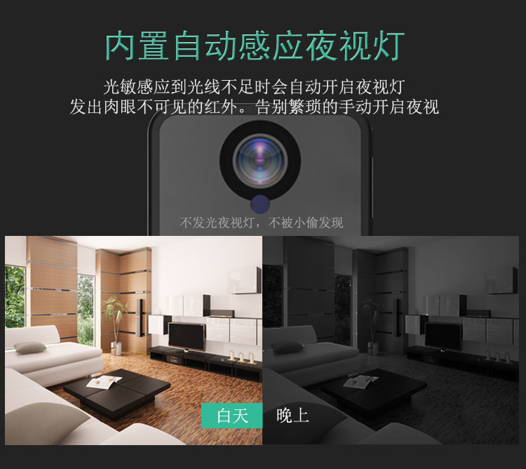 Miniature máy ảnh điện thoại wifi từ xa không dây gia đình HD điện thoại nhỏ camera điện thoại di động giám sát trong nhà - Máy quay video kỹ thuật số máy quay trộm