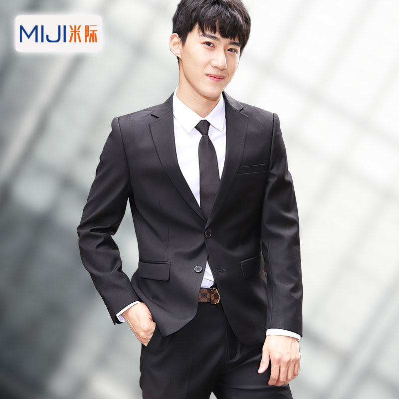 Western suit suit men's jacket blouses youth business positive dress career work suits and casual little west suit men