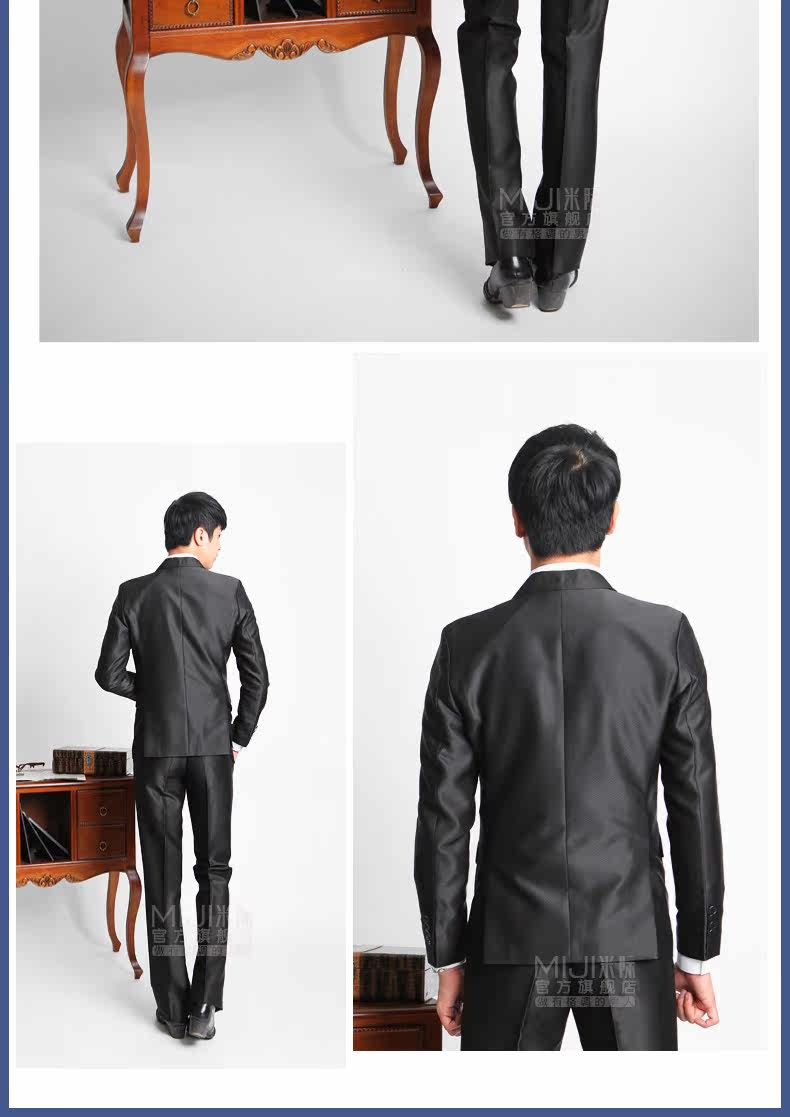 Costume homme en polyester pour Quatre saisons - Ref 1564297 Image 17