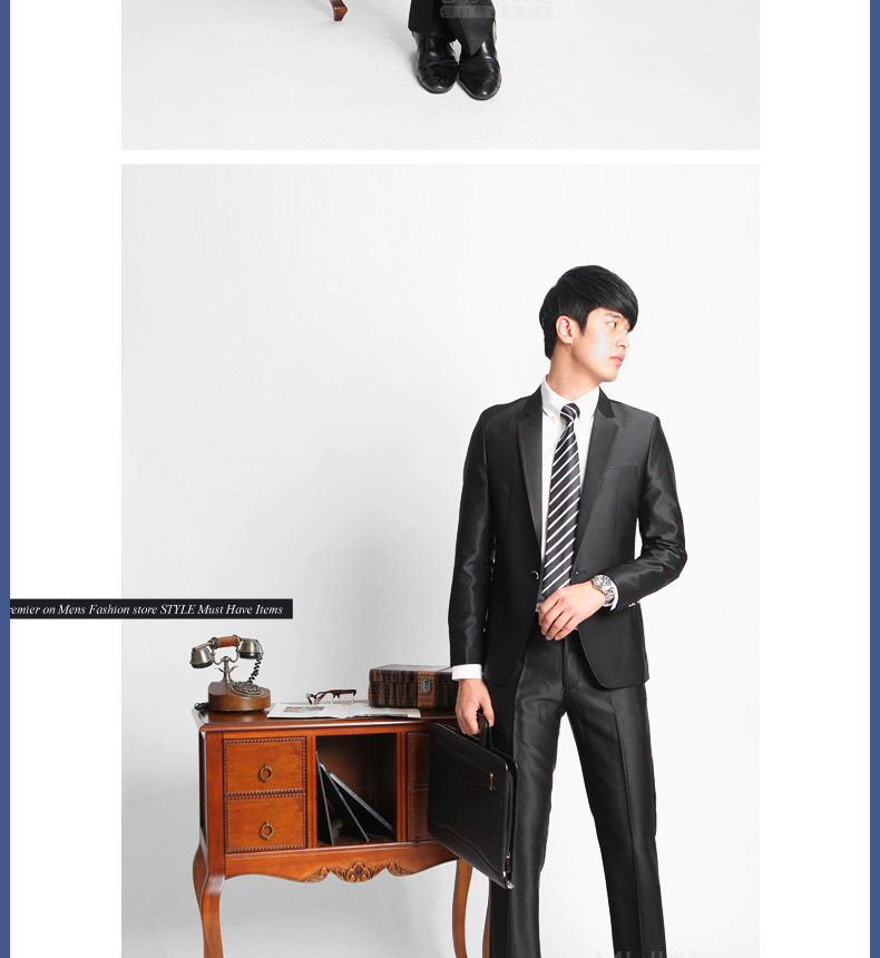 Costume homme en polyester pour Quatre saisons - Ref 1564297 Image 19