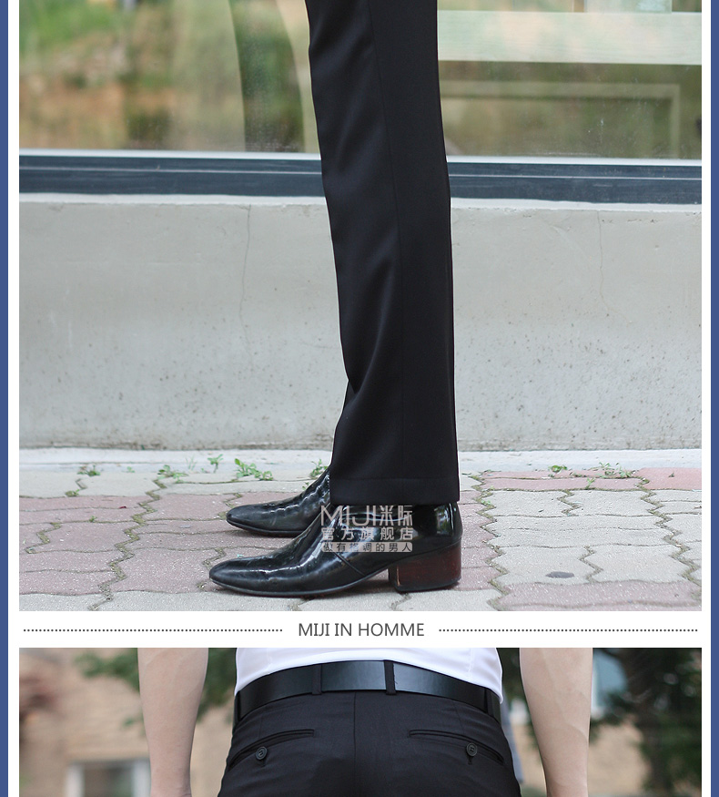 Pantalon Slim-type pour jeunesse en polyester pour printemps - Ref 1465641 Image 36