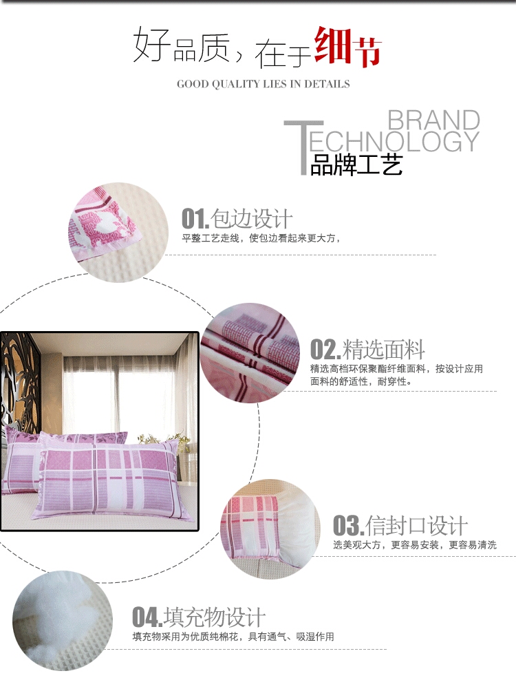 Học sinh gối nhà máy gối trực tiếp gối rửa đơn áp cao đàn hồi cổ hỗ trợ 40 một cặp bông 60 * - Gối gối nằm cho bé