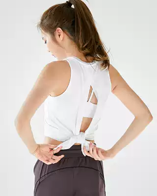 Korean vest gym running yoga clothes professional high-end women loose blouse super soft skin sleeveless top