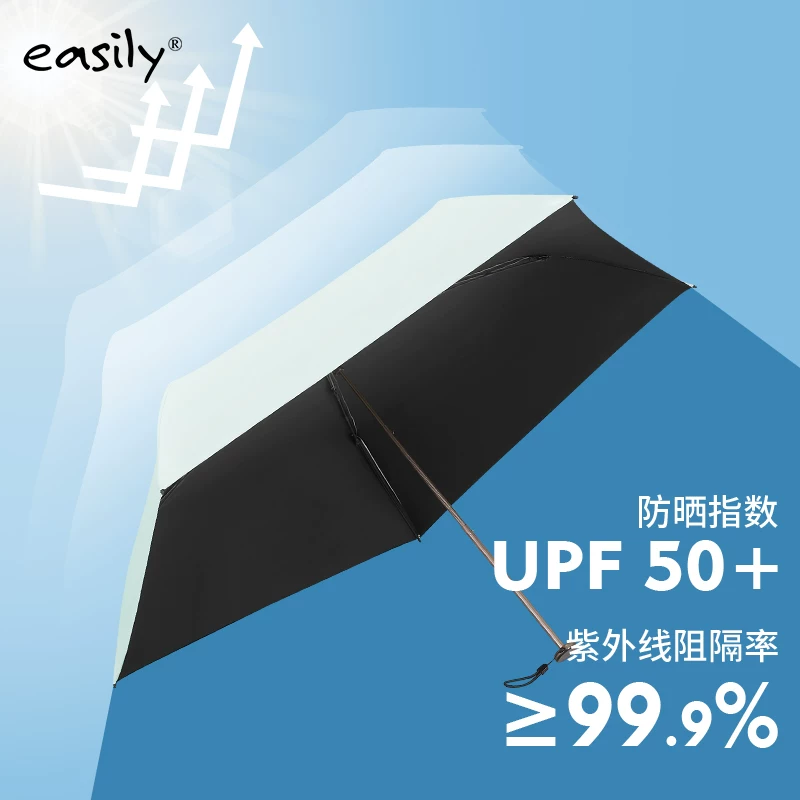 Ultra light handheld small umbrella, sun protection