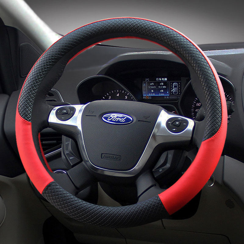 Ford Classic New Fox Fiesta Hatchback Ford Wing Bo Forreis Four Seasons Steering Wheel Cover Female Cute