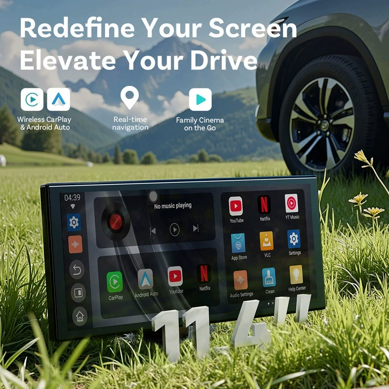 Ottocast car navigation display full accessories smart car screen set multi-module integrated car screen