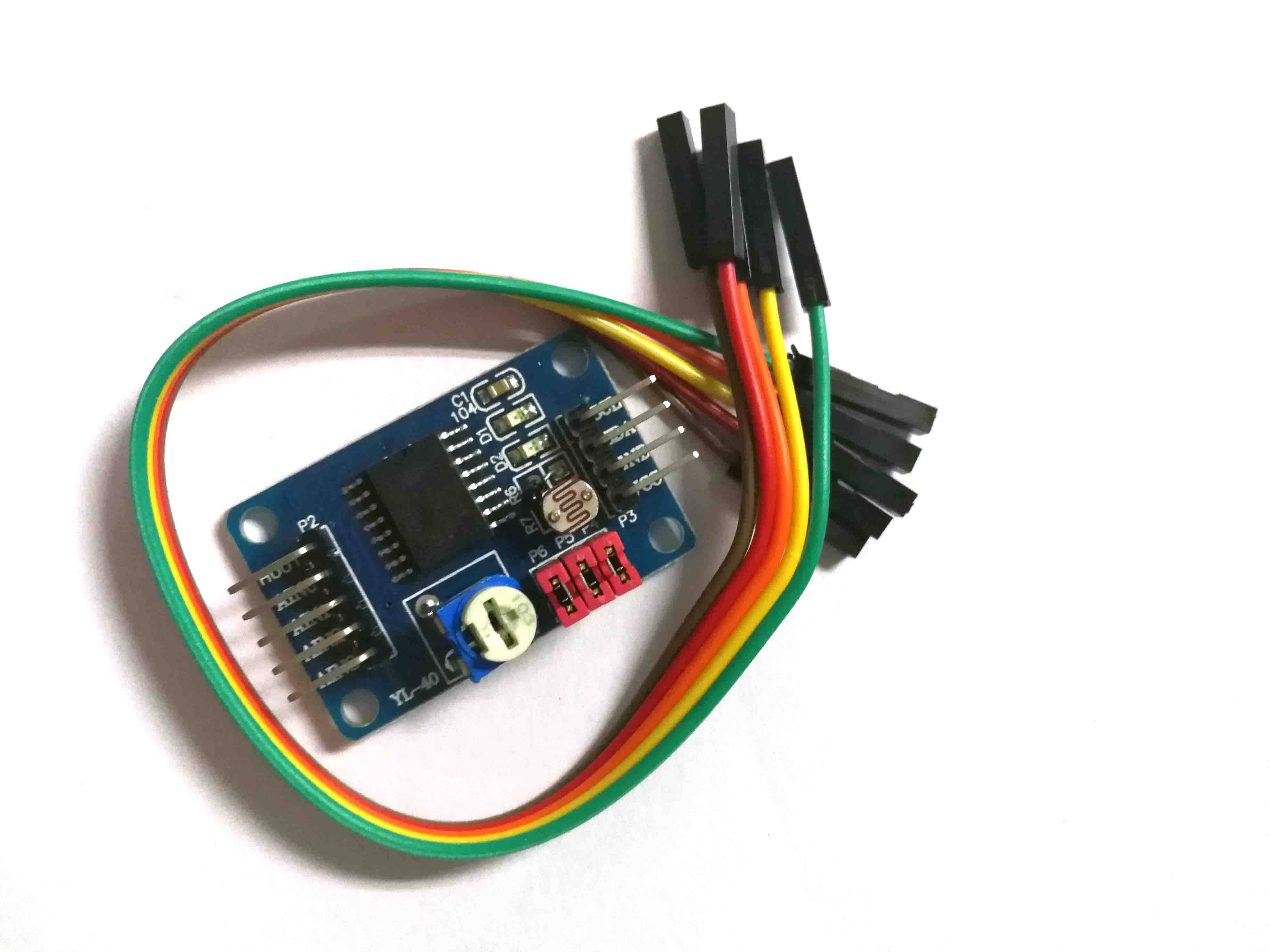 PCF8591 module AD DA conversion module analog-to-digital digital-to-analog converter to send Dupont line